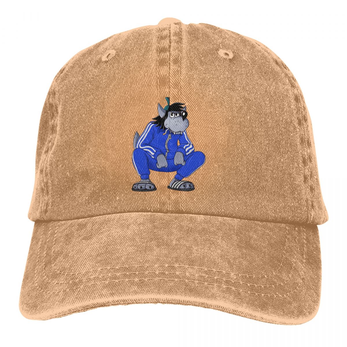Golf Cap Dad - غسلها الرجال قبعة بيسبول رياضية سائق
