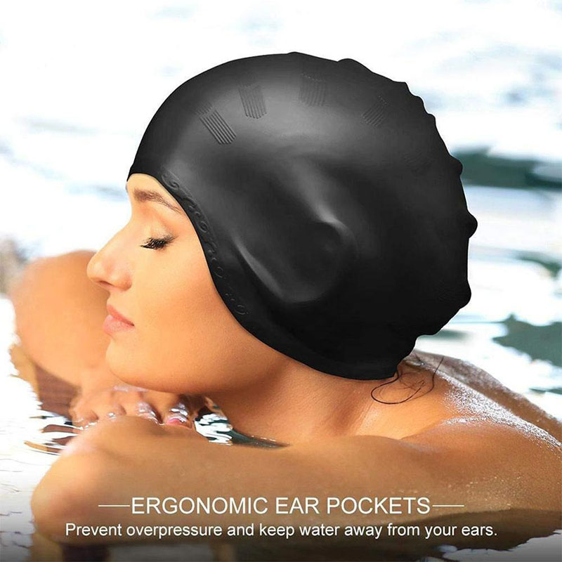 الكبار قبعات السباحة الرجال ال - مراجعة Swim Hat Silicone وسعره